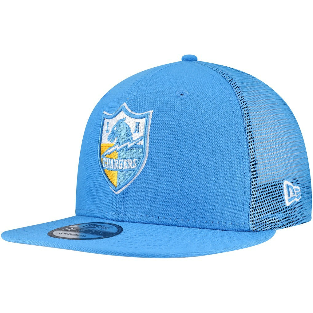 Los Angeles Chargers New Era Throwback Main Trucker 9FIFTY Snapback Hat