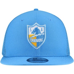 Los Angeles Chargers New Era Throwback Main Trucker 9FIFTY Snapback Hat