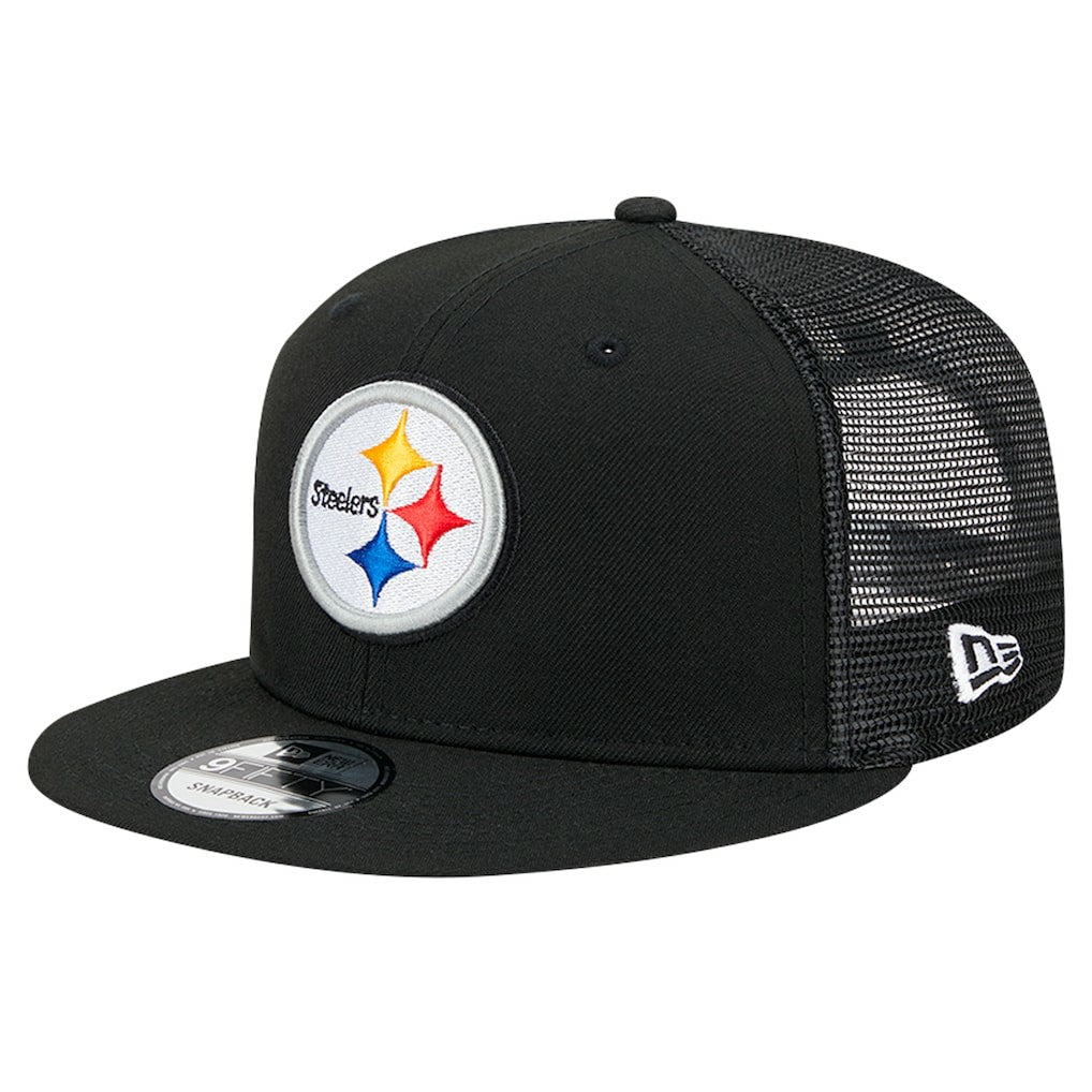 Pittsburgh Steelers New Era Main Trucker 9FIFTY Snapback Hat