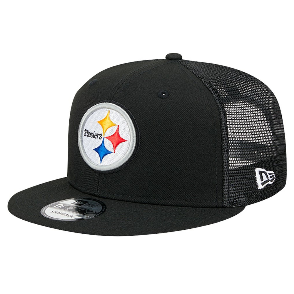 Pittsburgh Steelers New Era Main Trucker 9FIFTY Snapback Hat