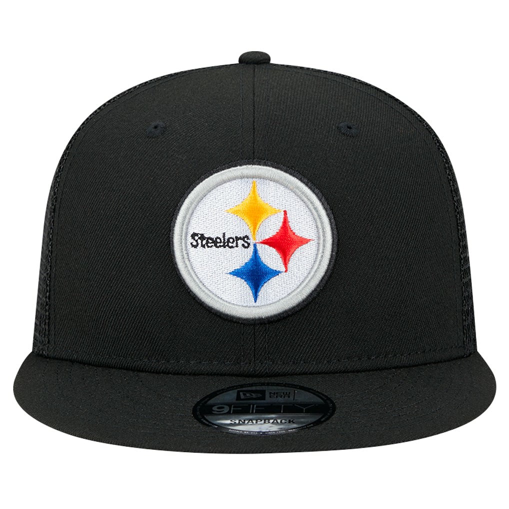 Pittsburgh Steelers New Era Main Trucker 9FIFTY Snapback Hat