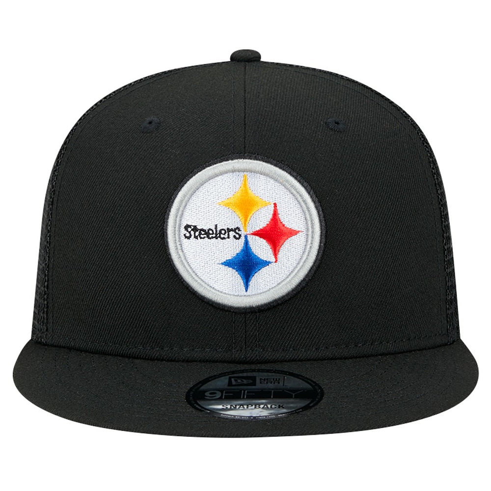 Pittsburgh Steelers New Era Main Trucker 9FIFTY Snapback Hat