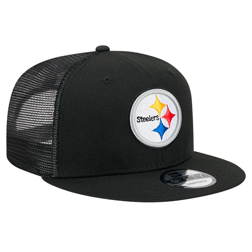 Pittsburgh Steelers New Era Main Trucker 9FIFTY Snapback Hat