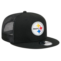 Pittsburgh Steelers New Era Main Trucker 9FIFTY Snapback Hat
