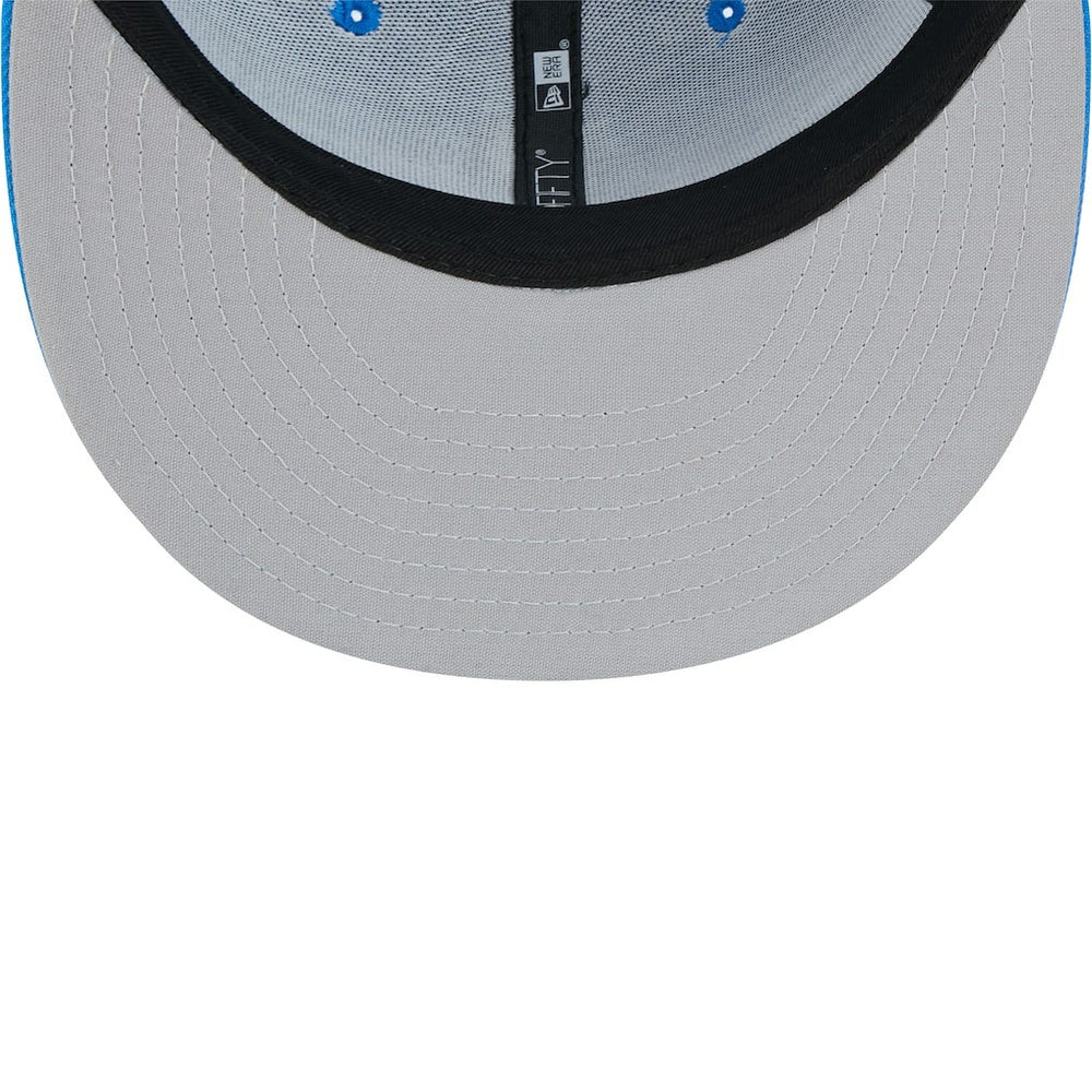 Detroit Lions New Era Throwback Main Trucker 9FIFTY Snapback Hat