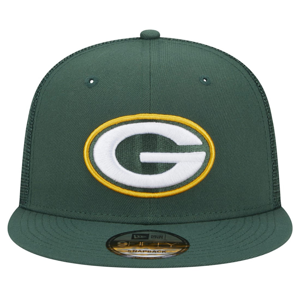 Green Bay Packers New Era Main Trucker 9FIFTY Snapback Hat