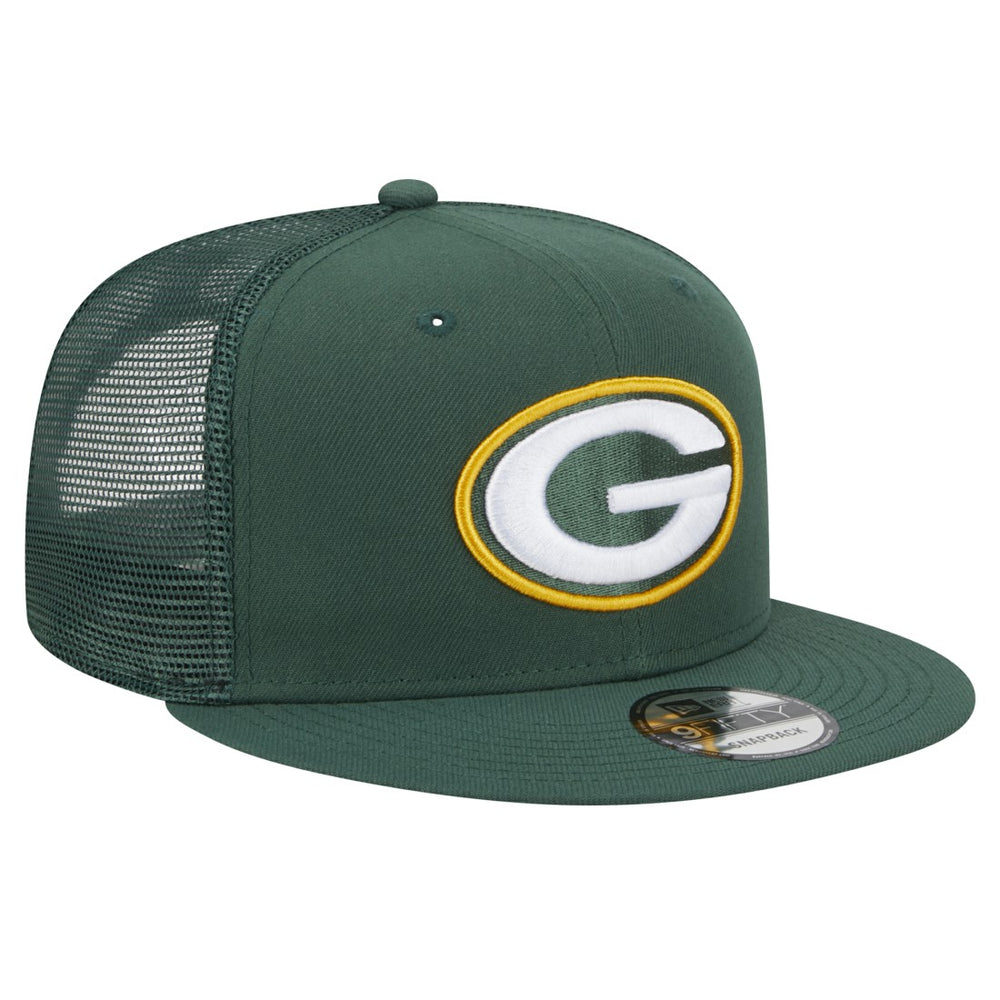 Green Bay Packers New Era Main Trucker 9FIFTY Snapback Hat