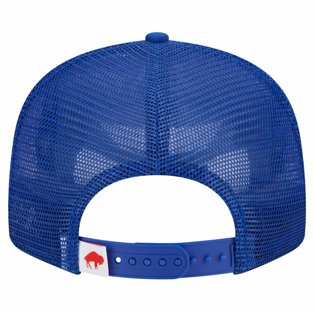 Buffalo Bills New Era Throwback Main Trucker 9FIFTY Snapback Hat