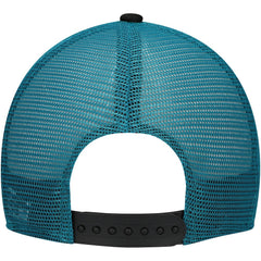 Jacksonville Jaguars New Era Youth A-Frame 9FORTY Trucker Adjustable Hat
