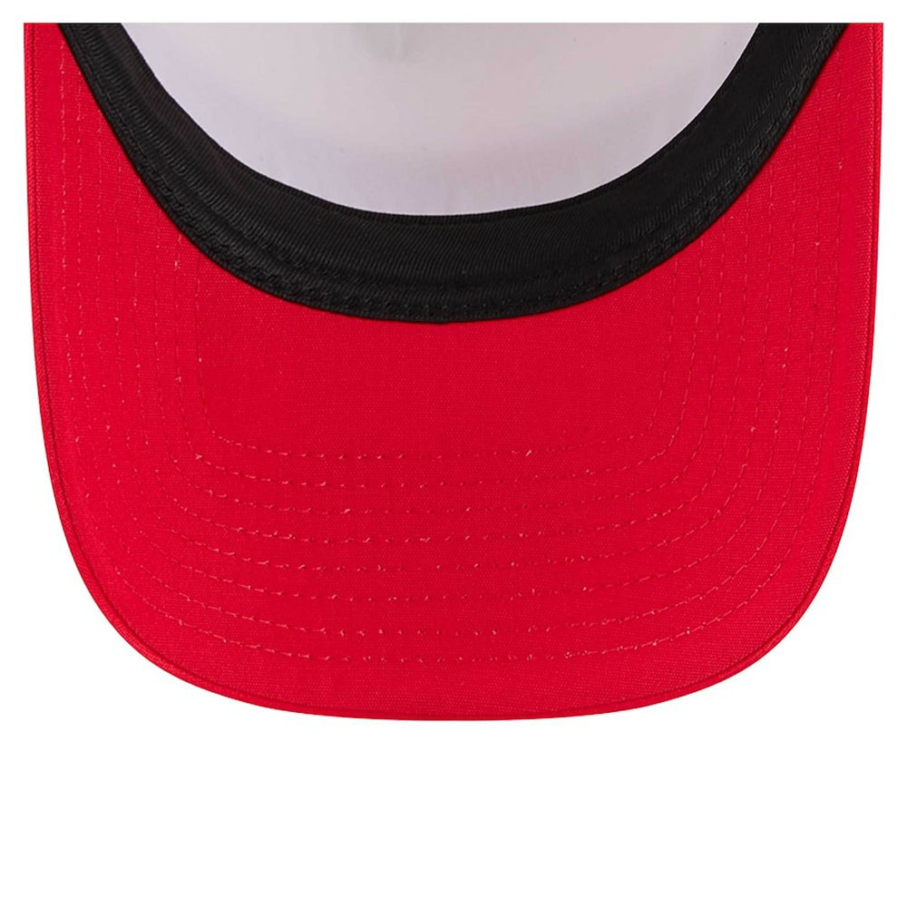 Kansas City Chiefs New Era Youth Sport Night Color Block 9FORTY A-Frame Trucker Adjustable Hat