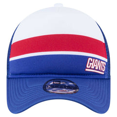 New York Giants New Era Youth Sport Night Color Block 9FORTY A-Frame Trucker Adjustable Hat