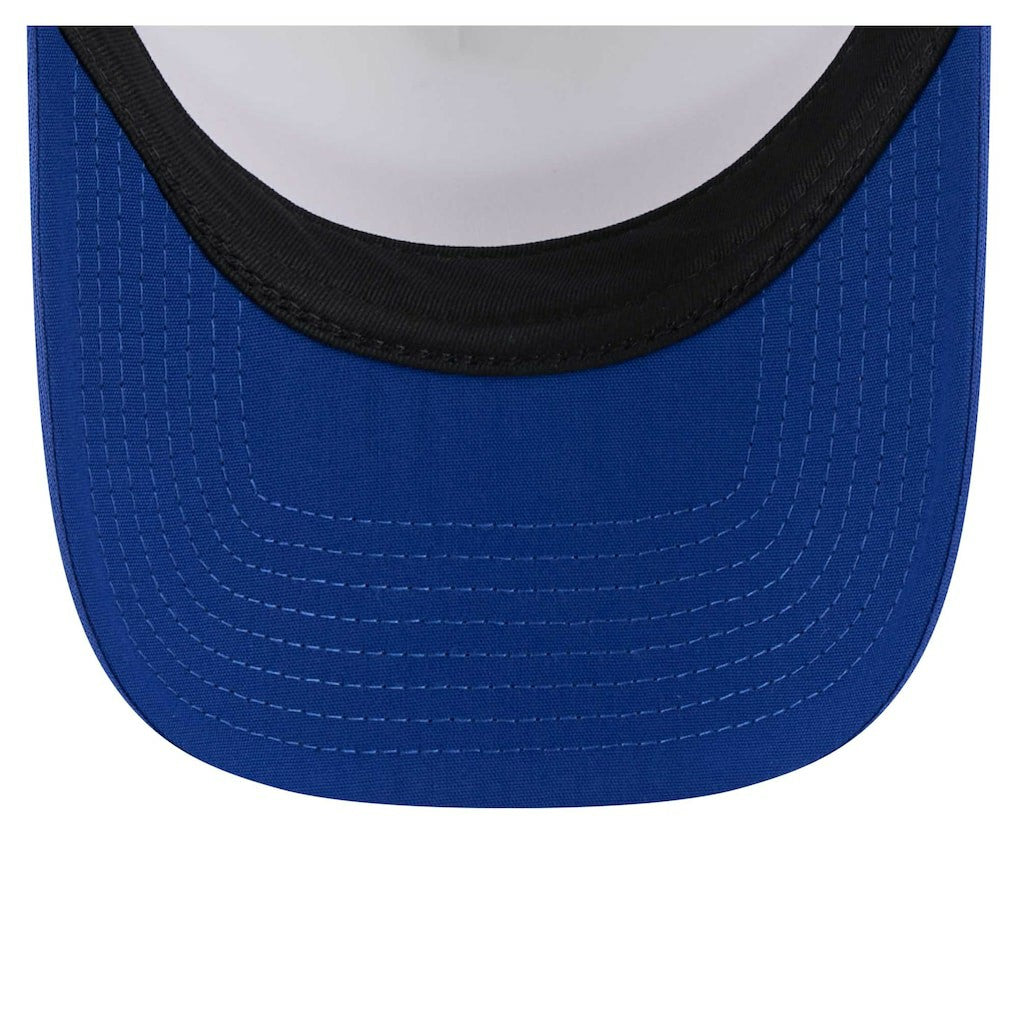 New York Giants New Era Youth Sport Night Color Block 9FORTY A-Frame Trucker Adjustable Hat