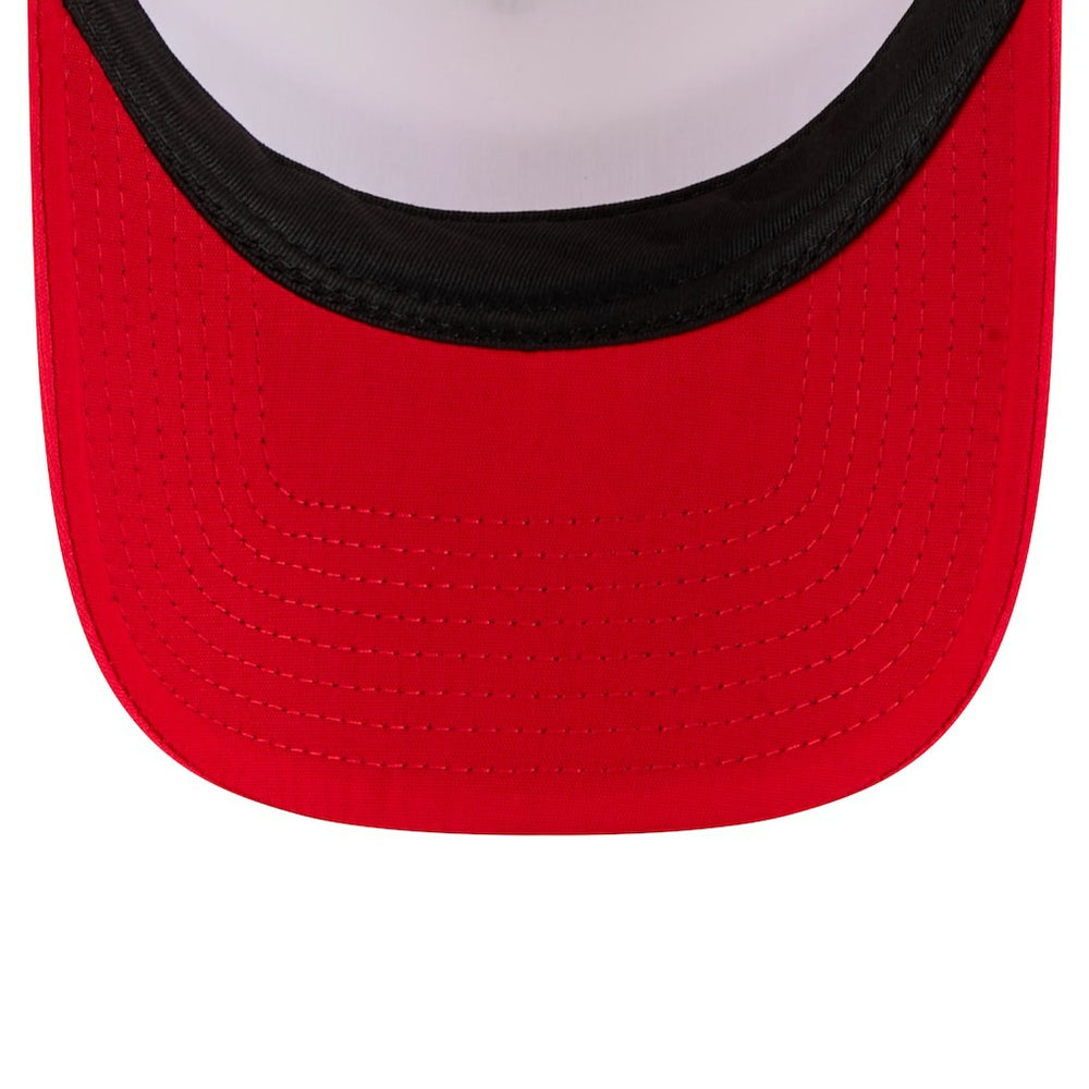 San Francisco 49ers New Era Youth Sport Night Color Block 9FORTY A-Frame Trucker Adjustable Hat