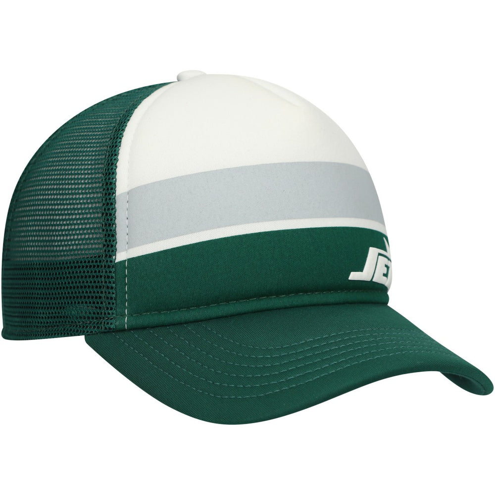 New York Jets New Era Preschool Sport Night Color Block 9FORTY A-Frame Trucker Adjustable Hat