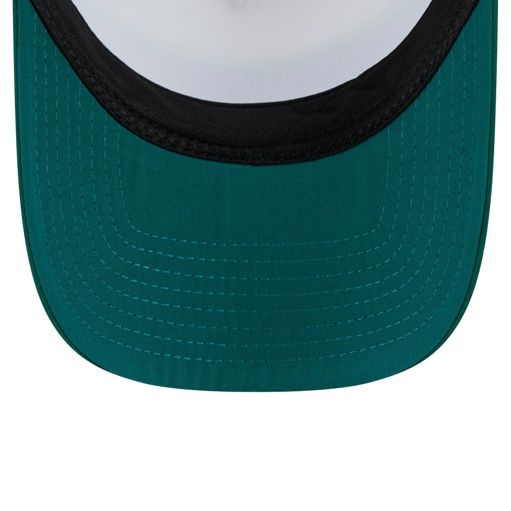 Philadelphia Eagles New Era Preschool Sport Night Color Block 9FORTY A-Frame Trucker Adjustable Hat