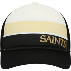New Orleans Saints New Era Preschool Sport Night Color Block 9FORTY A-Frame Trucker Adjustable Hat