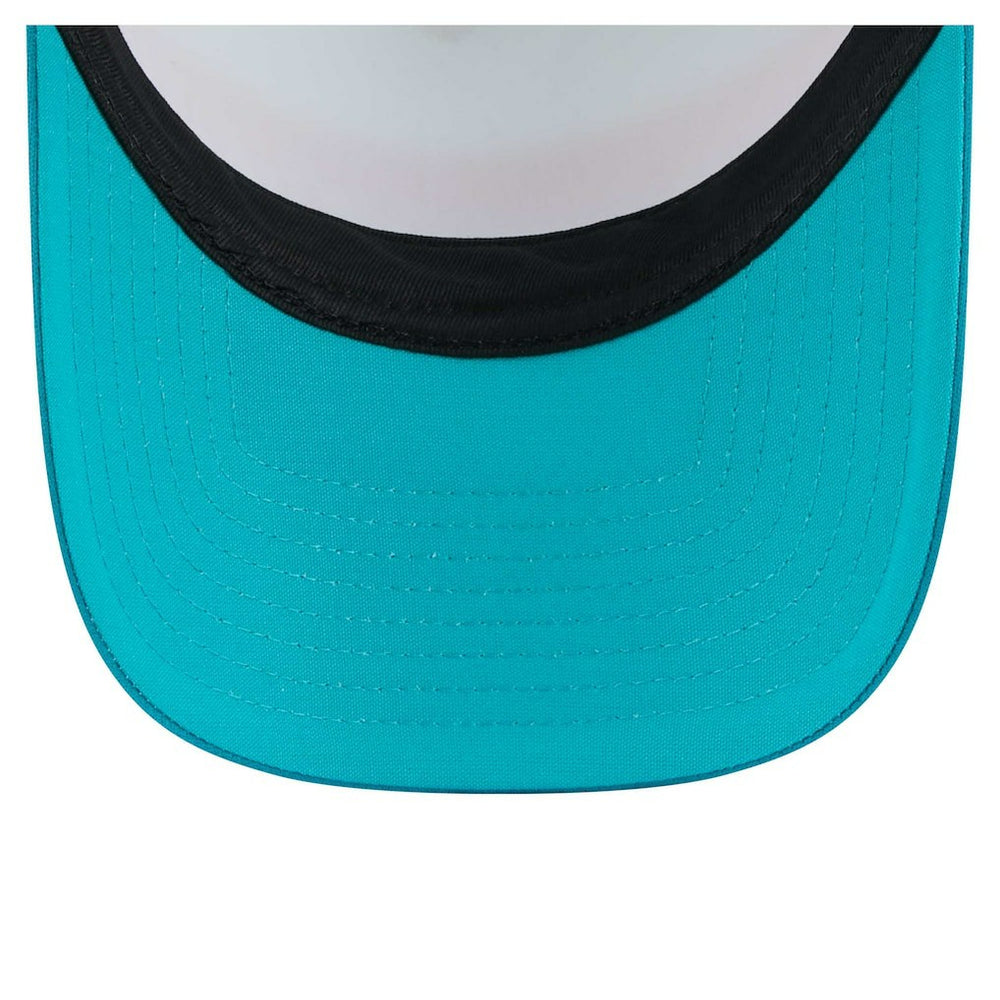 Miami Dolphins New Era Preschool Sport Night Color Block 9FORTY A-Frame Trucker Adjustable Hat