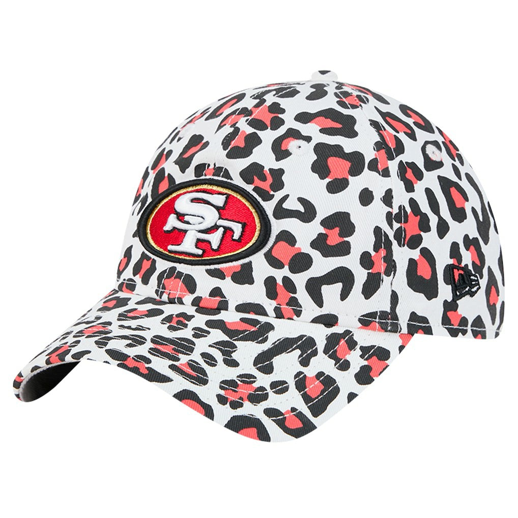 San Francisco 49ers New Era Preschool Active Leopard 9TWENTY Adjustable Hat