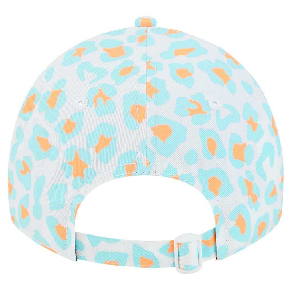 Miami Dolphins New Era Preschool Active Leopard 9TWENTY Adjustable Hat