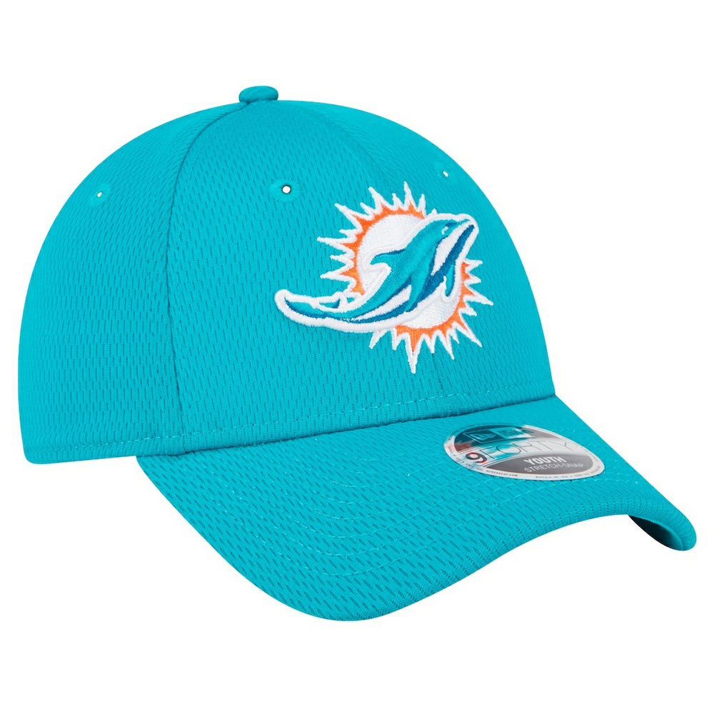 Miami Dolphins New Era Preschool Main 9FORTY Adjustable Hat