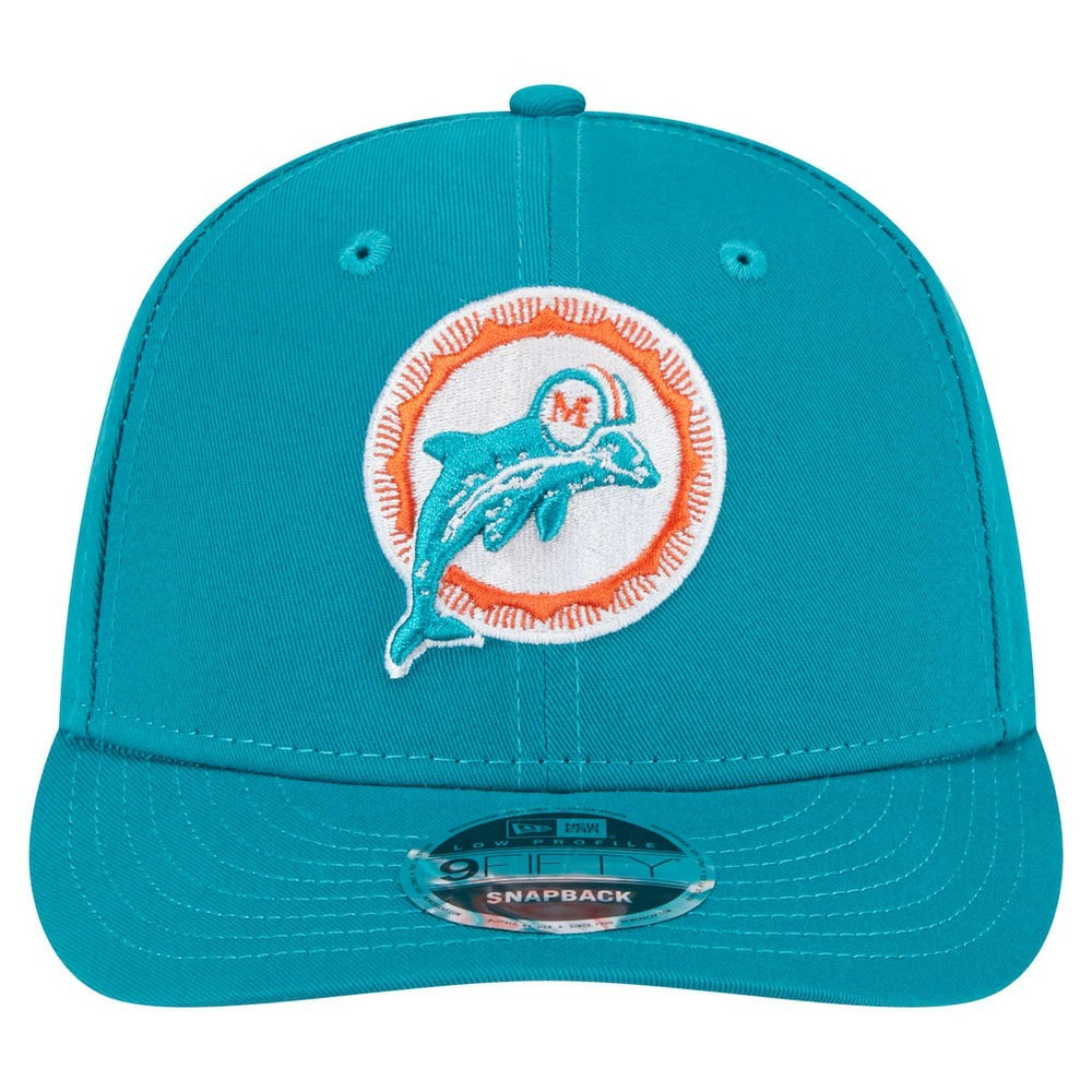 Miami Dolphins New Era Main Low Profile 9FIFTY Snapback Hat