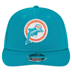 Miami Dolphins New Era Main Low Profile 9FIFTY Snapback Hat