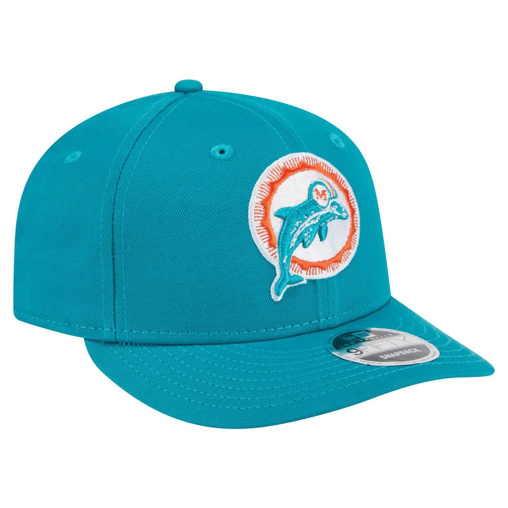 Miami Dolphins New Era Main Low Profile 9FIFTY Snapback Hat