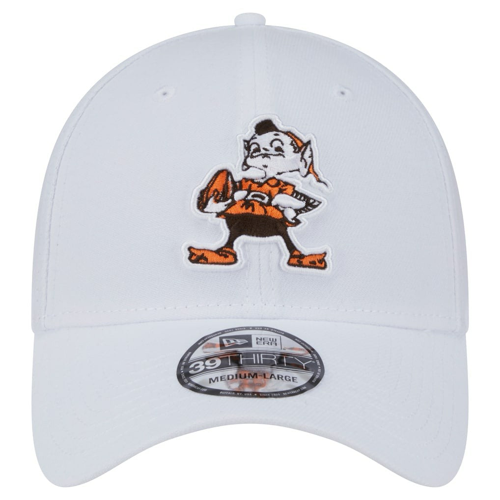 Cleveland Browns New Era Throwback 39THIRTY Flex Hat