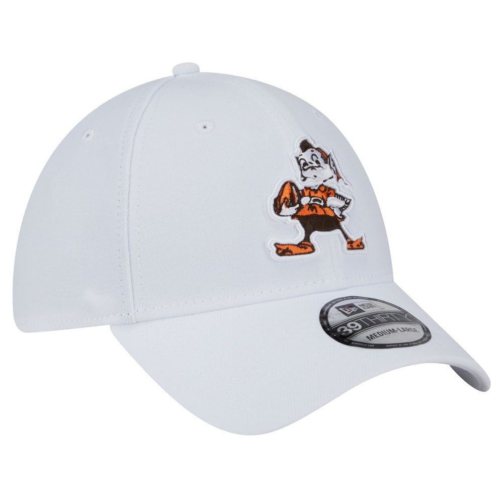 Cleveland Browns New Era Throwback 39THIRTY Flex Hat