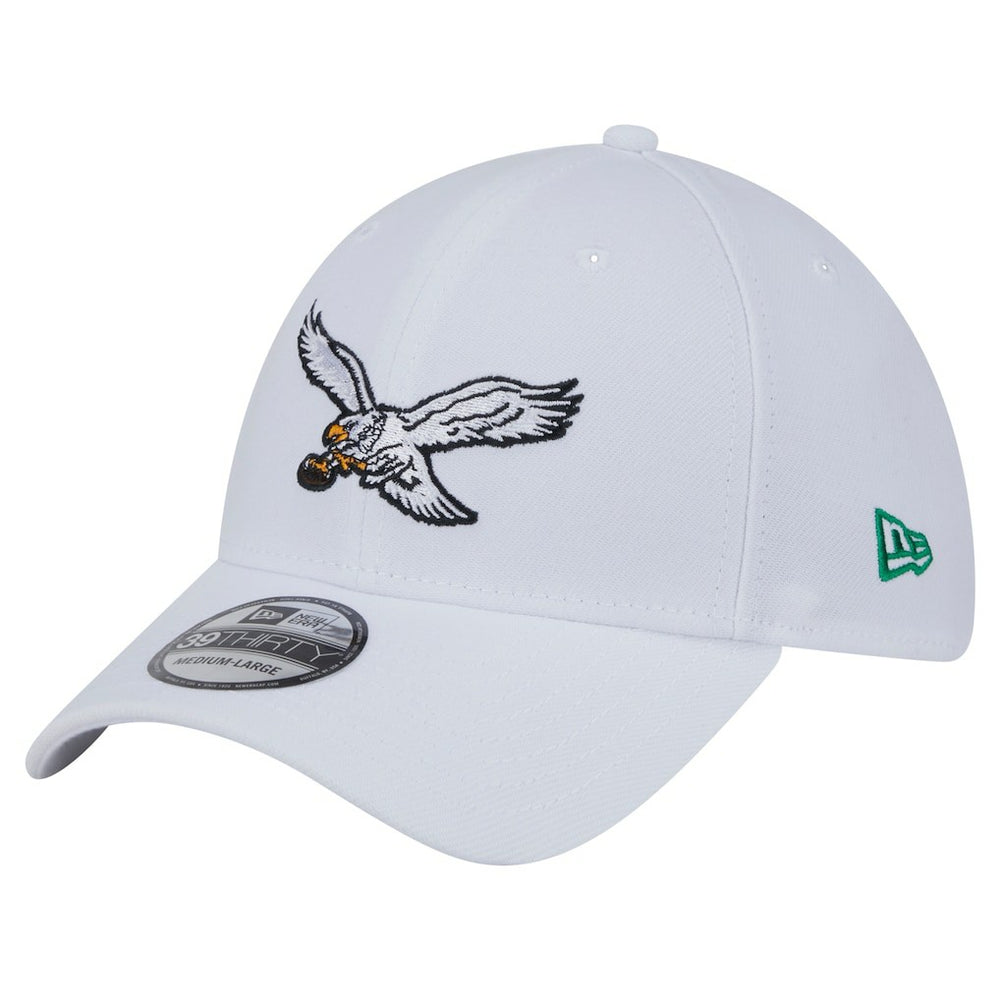 Philadelphia Eagles New Era Throwback 39THIRTY Flex Hat