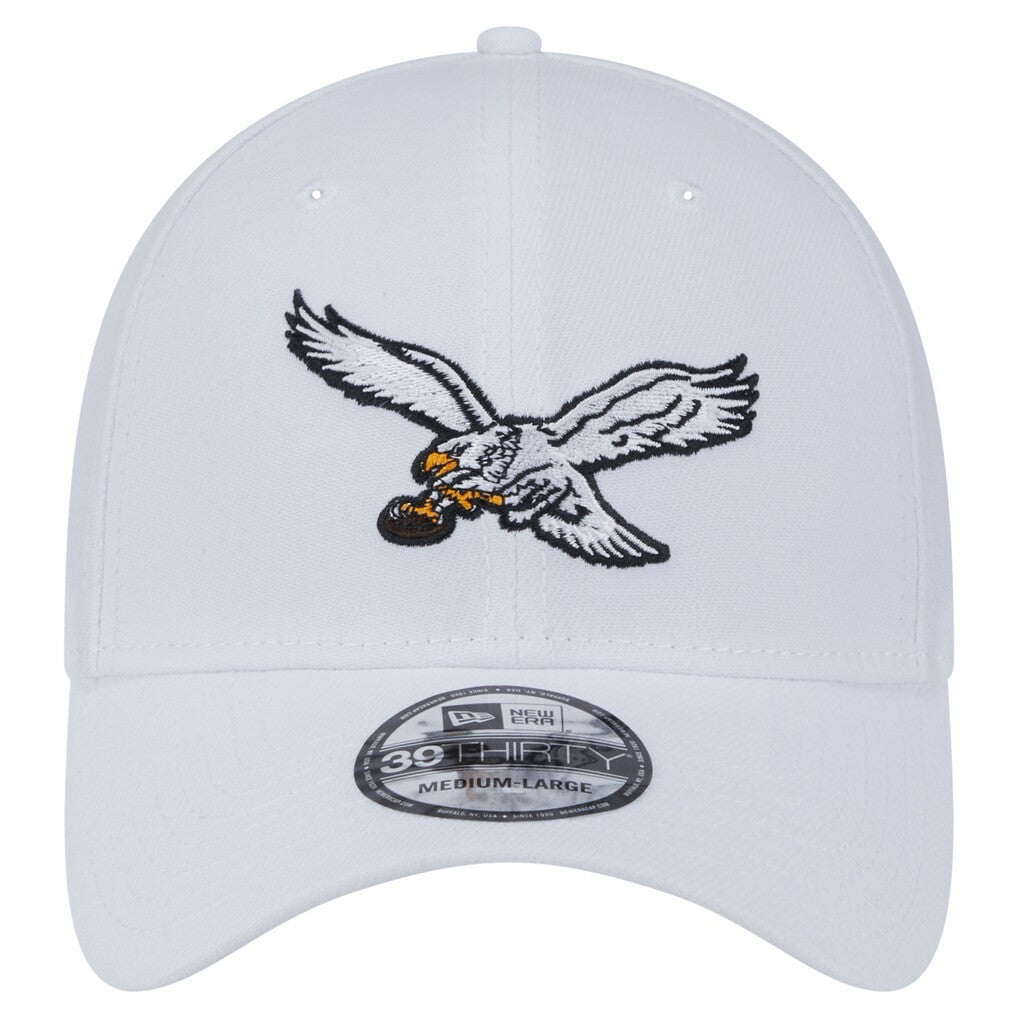 Philadelphia Eagles New Era Throwback 39THIRTY Flex Hat