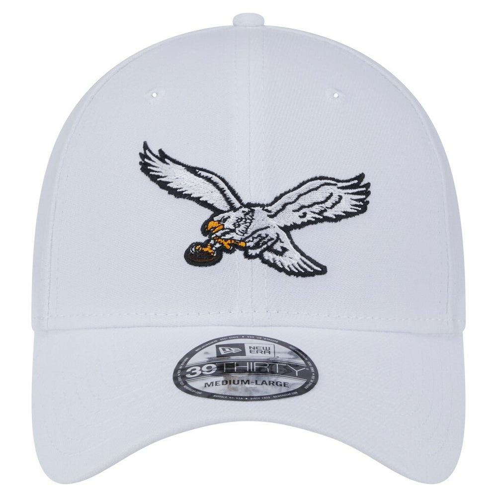 Philadelphia Eagles New Era Throwback 39THIRTY Flex Hat