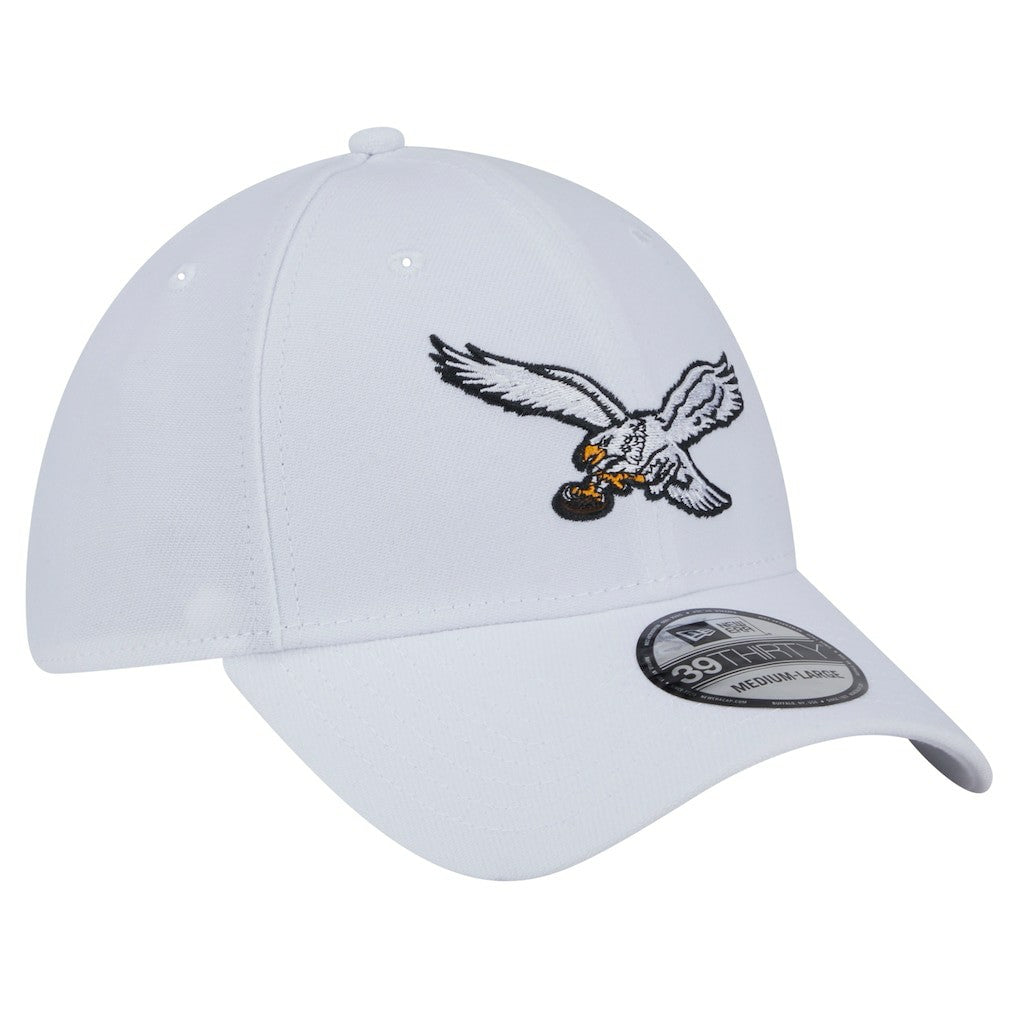 Philadelphia Eagles New Era Throwback 39THIRTY Flex Hat