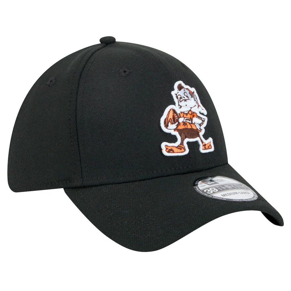 Cleveland Browns New Era Throwback Main 39THIRTY Flex Hat