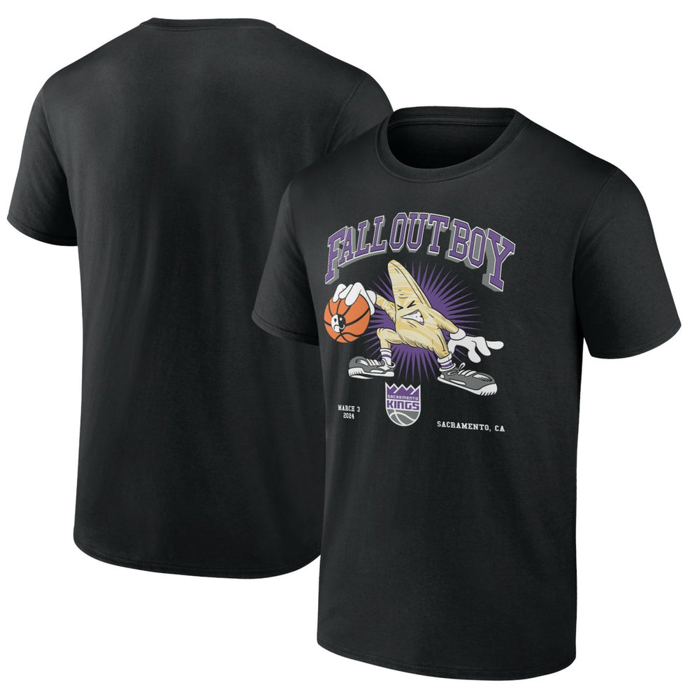 Fall Out Boy x Sacramento Kings So Much For (2our) Dust T-Shirt On Sale