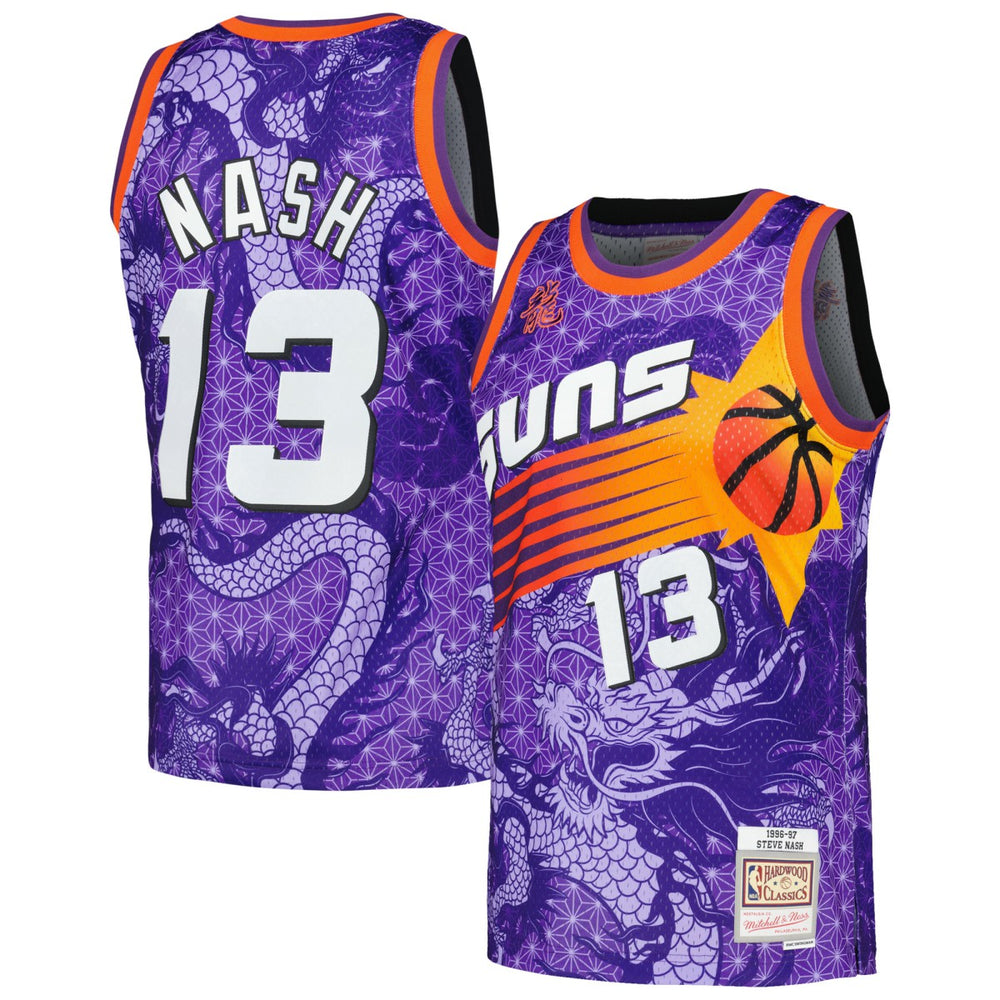 Steve Nash Phoenix Suns 1996/97 Hardwood Classics Asian Heritage 6.0 Swingman Throwback Player Jersey Discount