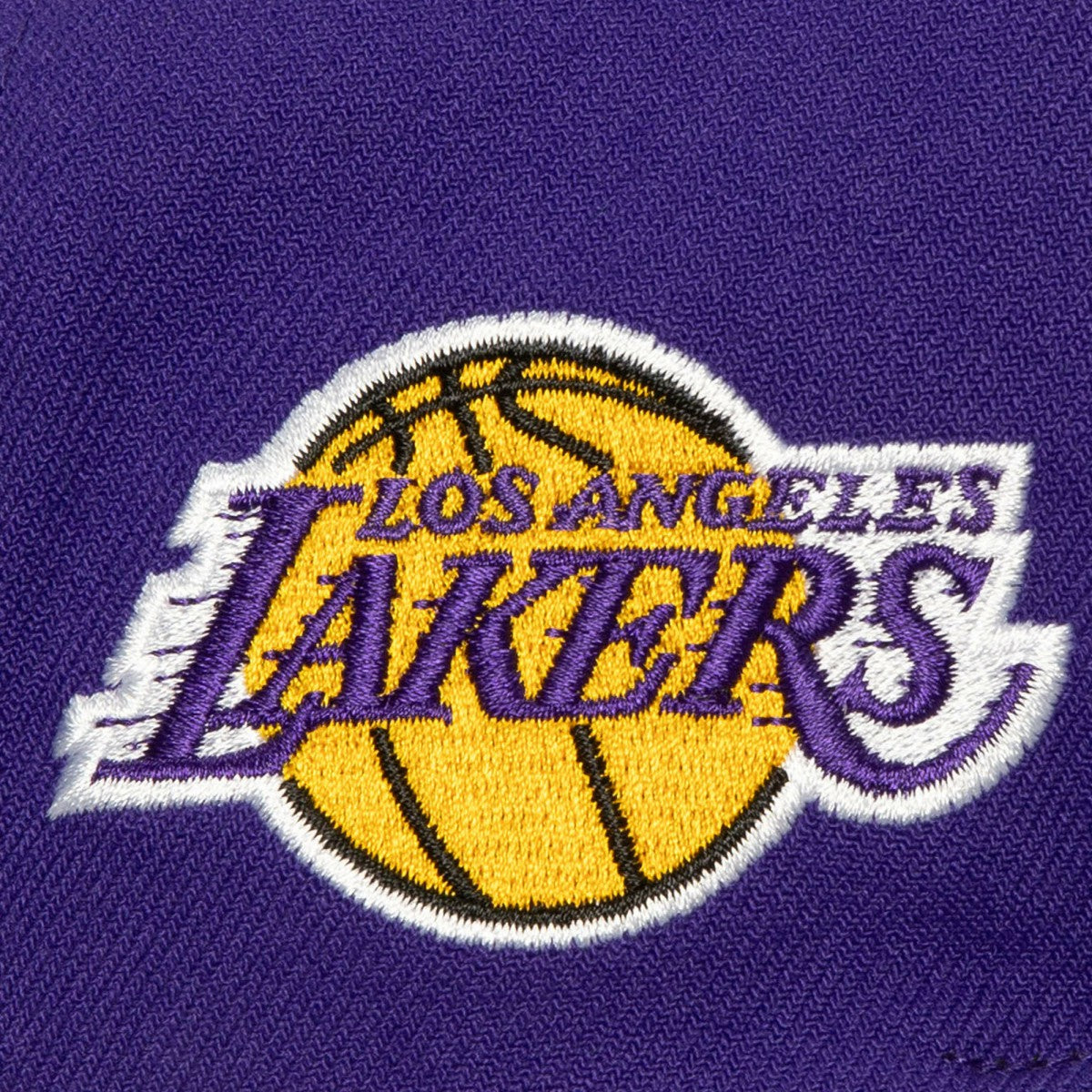 Los Angeles Lakers Retro Sport Color Block Script Snapback Hat Online