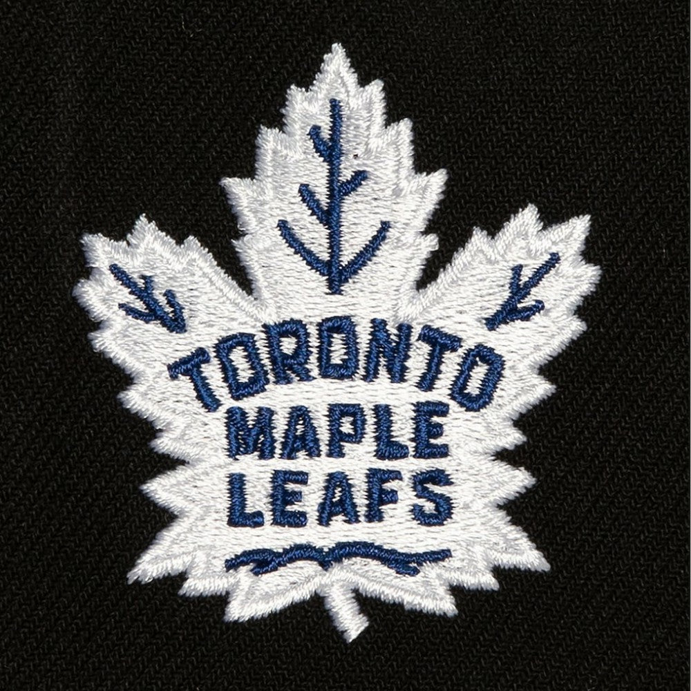 Toronto Maple Leafs Mitchell & Ness Retro Script Colorblock Snapback Hat Sale