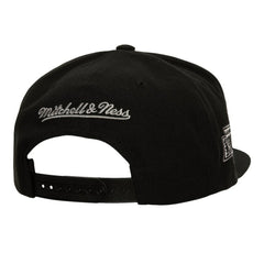 Los Angeles Kings Mitchell & Ness Retro Script Colorblock Snapback Hat Outlet