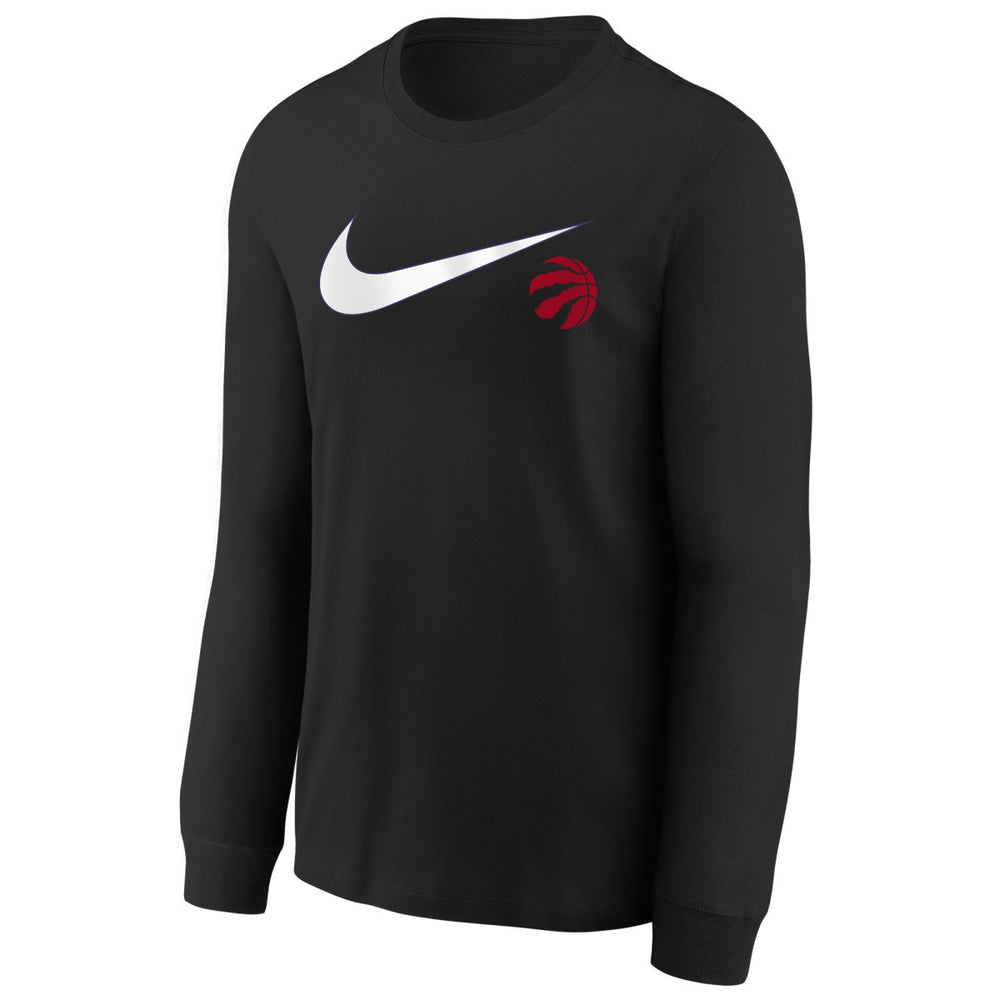 Toronto Raptors Youth Swoosh Long Sleeve T-Shirt Online