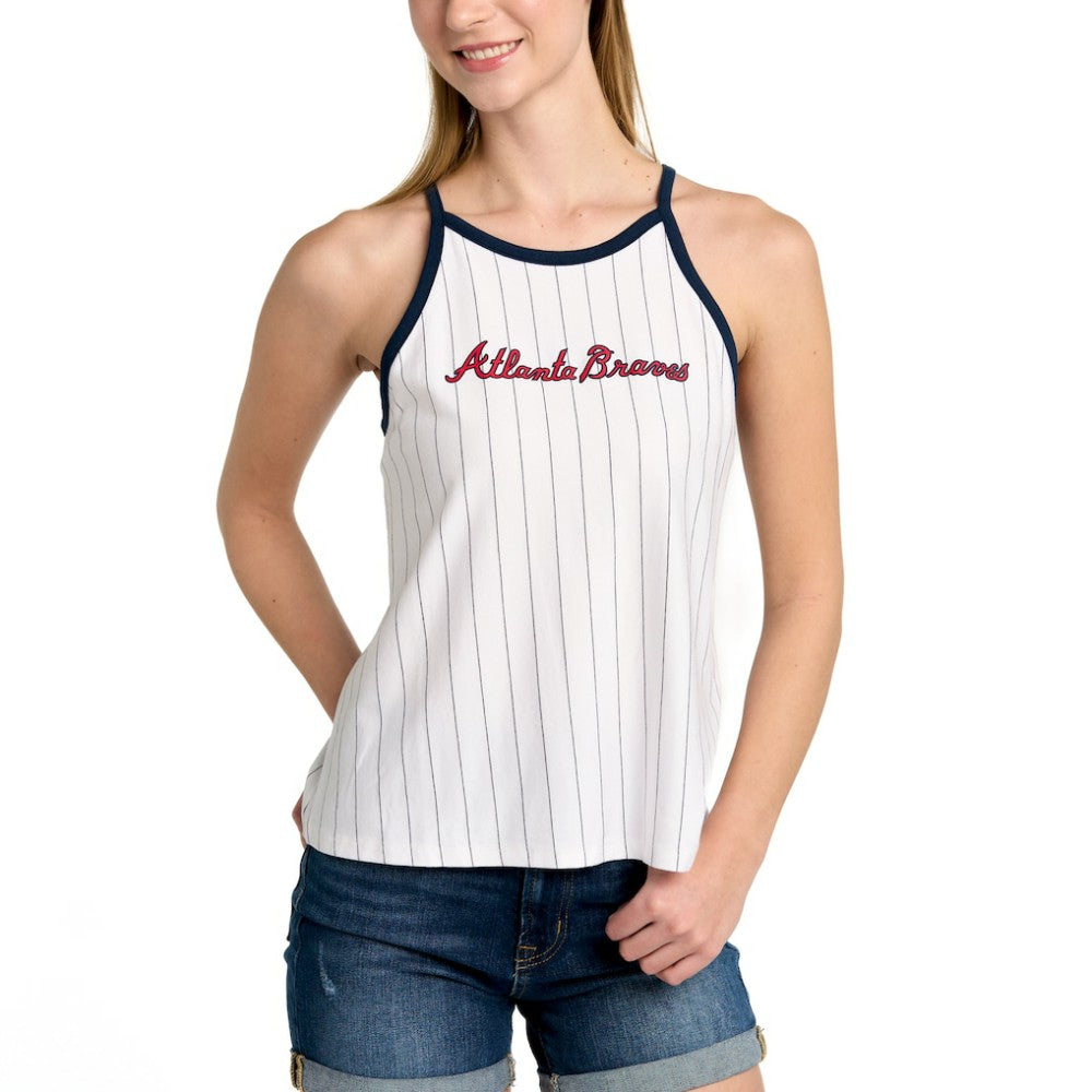 Atlanta Braves Lusso Women's Nahla Tank Top | MLB Online