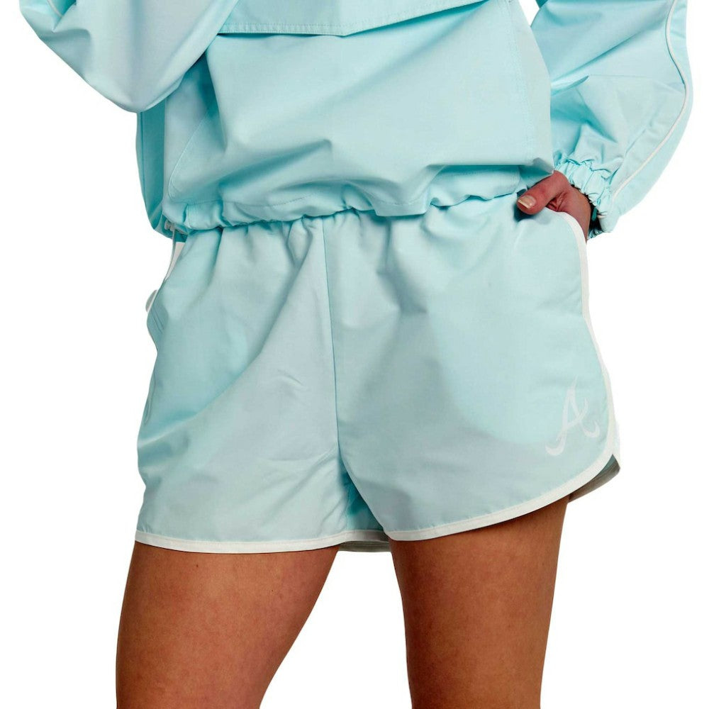 Atlanta Braves Lusso Women's Nina Shorts | MLB New