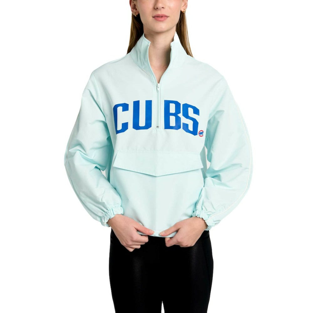 Chicago Cubs Lusso Women's Parker Half-Zip Jacket | MLB Near me