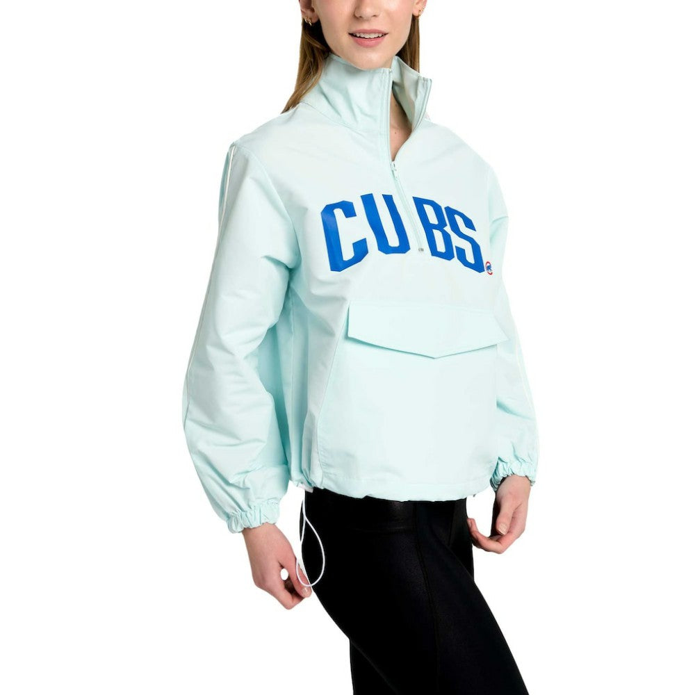 Chicago Cubs Lusso Women's Parker Half-Zip Jacket | MLB Near me