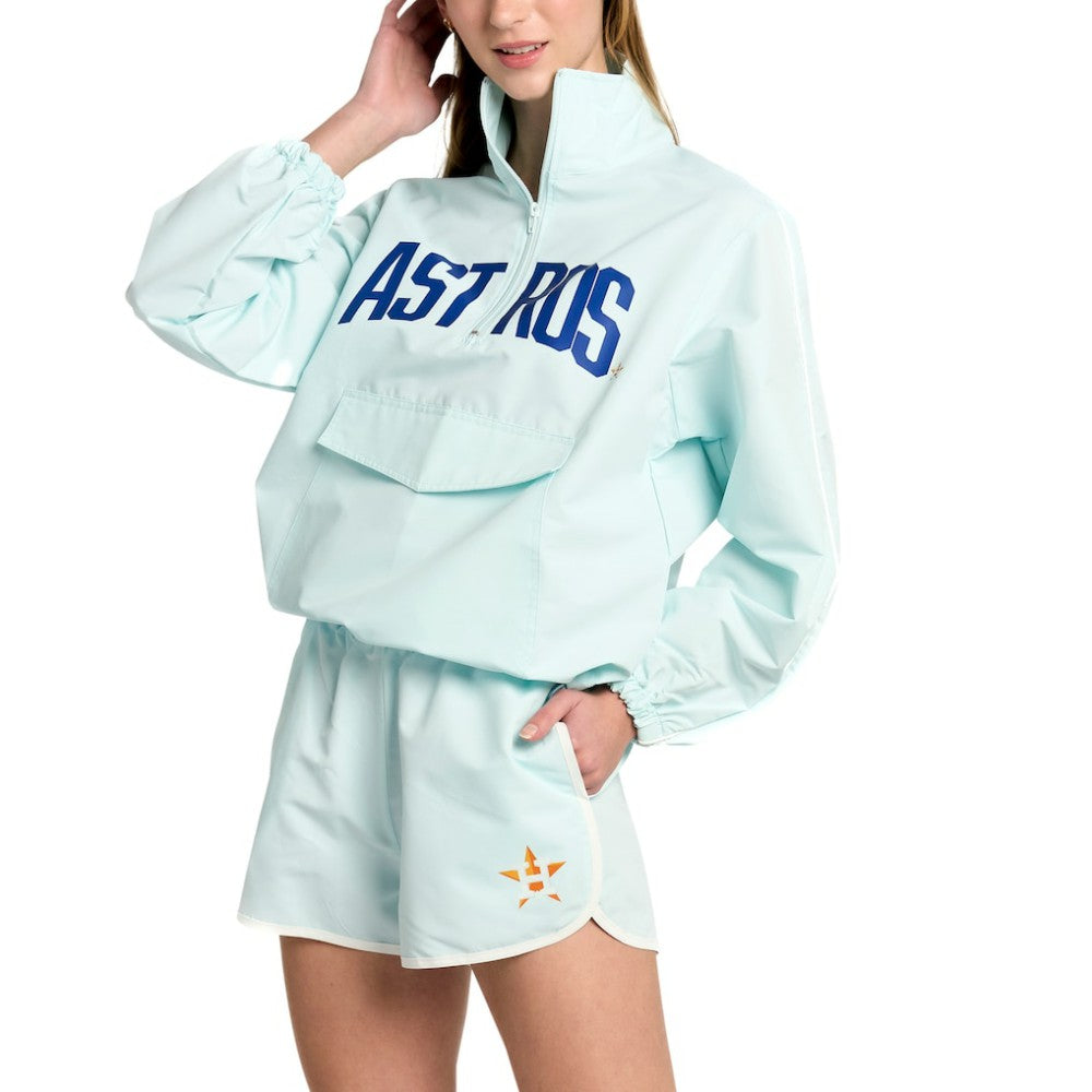 Houston Astros Lusso Women's Parker Half-Zip Jacket | MLB Outlet
