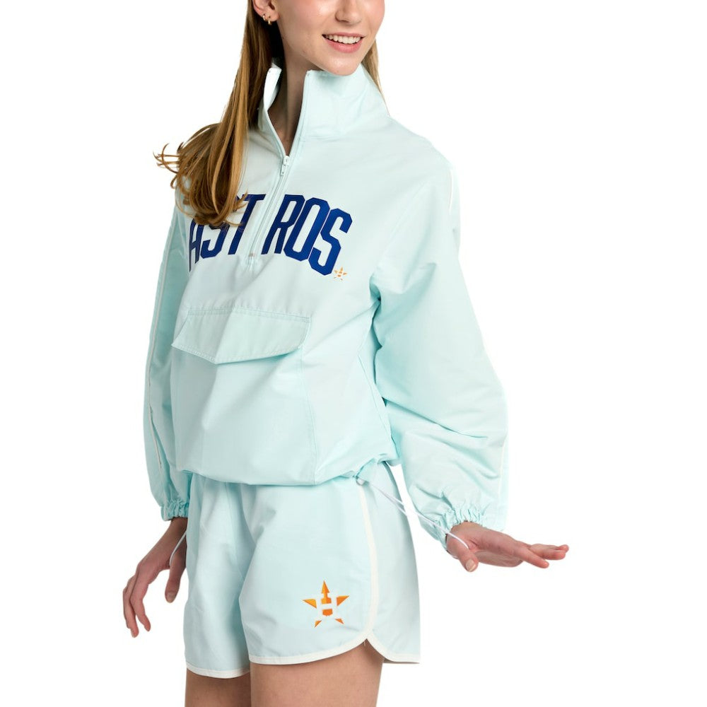 Houston Astros Lusso Women's Parker Half-Zip Jacket | MLB Outlet
