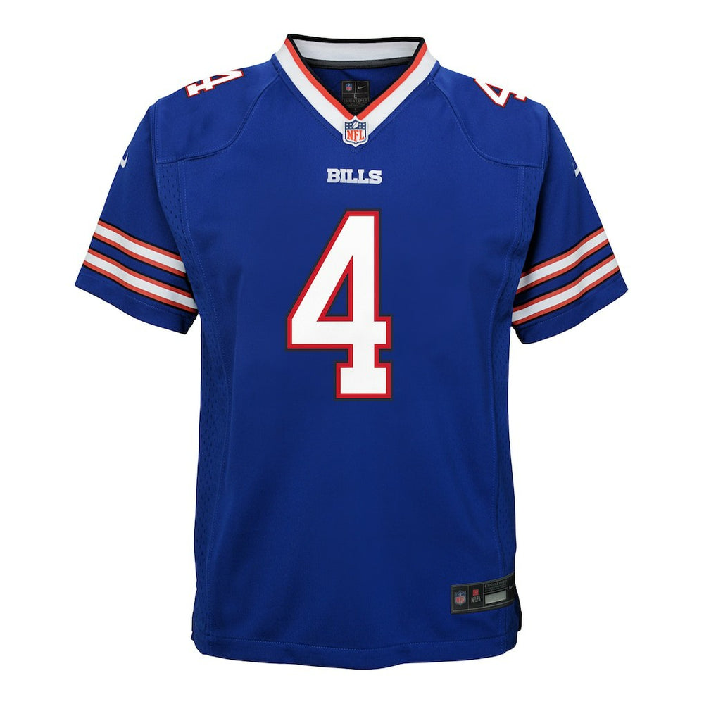Buffalo Bills Nike James Cook III  Youth Game Jersey
