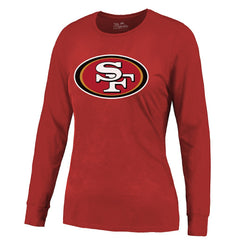 San Francisco 49ers  Brock Purdy  Majestic Threads Women's Player Name & Number Long Sleeve T-Shirt