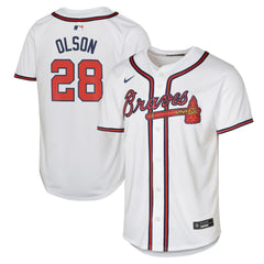Matt Olson Atlanta Braves Nike Youth Home Limited Player Jersey | MLB Discount