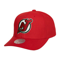 New Jersey Devils Mitchell & Ness Team Ground Pro Adjustable Hat Sale